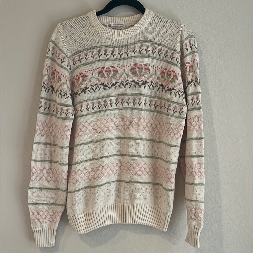 Vintage Craftcentre Cymru Nordic Fair Isle Sweater